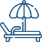 pool deck chair image